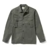 Chemise à double poches plaquées « Olive Green »