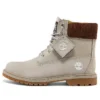 Heritage 6-Inch Boot imperméable à coupe large « Nubuck beige avec camouflage »
