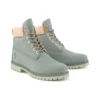 Hi-Vis Heritage 6-Inch Boot imperméable à coupe large « Gris »