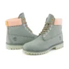 Hi-Vis Heritage 6-Inch Boot imperméable à coupe large « Gris »