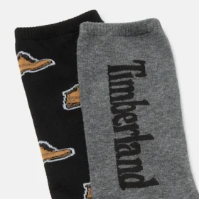 Lot de 2 paires de chaussettes mi-mollet Timberland® à imprimé intégral
