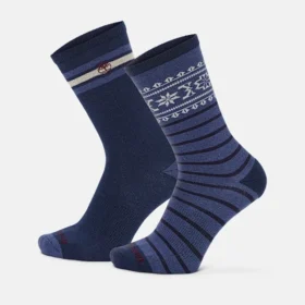 Lot de 2 paires de chaussettes Timberland® Fair Isle pour homme