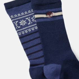 Lot de 2 paires de chaussettes Timberland® Fair Isle pour homme