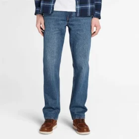 Pantalon en denim droit Sandown pour homme