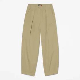 Pantalon utilitaire en coton et lin pour femme