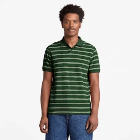 Polos à manches courtes rayés Millers River pour homme