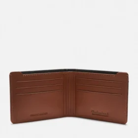Portefeuille bicolore pour homme avec porte-cartes arrière