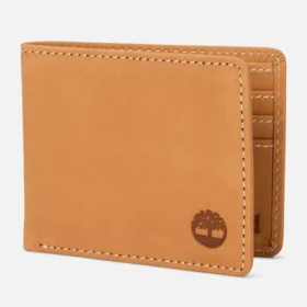 Portefeuille iconique en nubuck Wheatlock à deux volets