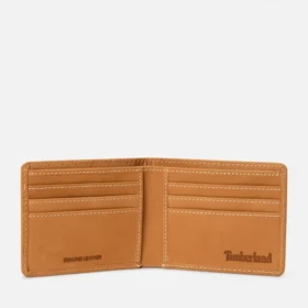 Portefeuille iconique en nubuck Wheatlock à deux volets