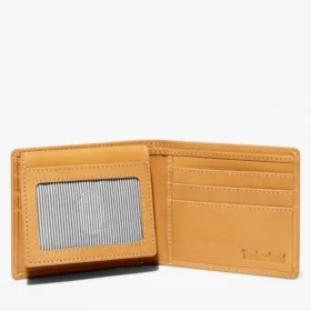 Portefeuille oversize pour homme avec logo, couleur blé