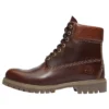 Premium 6 Inch imperméable « Marron pleine fleur Noir »