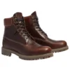Premium 6 Inch imperméable « Marron pleine fleur Noir »