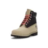 Premium 6-Inch Waterproof Boot « Cuir régénératif noir et marron »