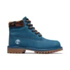 Premium 6-Inch Waterproof Boot de 15 cm « Camouflage en daim nubuck bleu »