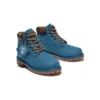 Premium 6-Inch Waterproof Boot de 15 cm « Camouflage en daim nubuck bleu »