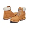 Premium 6-Inch Waterproof Boot « Nubuck blé et bleu »