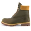 Premium 6-Inch Waterproof Boot « Vert olive Jaune »