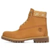 Premium 6-Inch Waterproof Boot « Wheat and Logo Print »