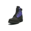 Premium Waterproof Boot 15 cm « Nubuck noir et violet »
