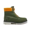 Premium Waterproof Boot 6-Inch « Olive Green Orange »