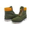 Premium Waterproof Boot 6-Inch « Olive Green Orange »