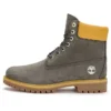 Premium Waterproof Boot de 15 cm « Dark Green Nubuck »