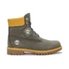 Premium Waterproof Boot de 15 cm « Dark Green Nubuck »