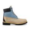 Premium Waterproof Boot de 15 cm « Light Beige Blue »