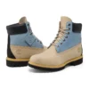 Premium Waterproof Boot de 15 cm « Light Beige Blue »