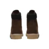 Premium Waterproof Boot de 15 cm « Nubuck marron foncé »