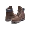Premium Waterproof Boot de 15 cm « Nubuck marron moyen »