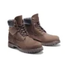 Premium Waterproof Boot de 15 cm « Nubuck marron moyen »