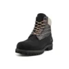 Premium Waterproof Boot à largeur large « Nubuck noir et rose »