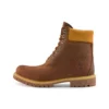 Premium Waterproof Boot à talon compensé de 15 cm « Marron moyen-jaune »
