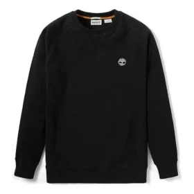 Pull à col rond Timberland avec logo brodé, Noir