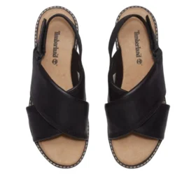 Sandales à bride arrière Safari Dawn « Noir Full Grain »