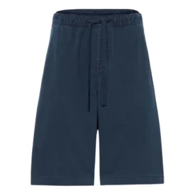 Shorts de charpentier en sergé épais délavé « Navy »
