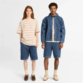 Shorts en denim style carpentier Shorts en denim style carpentier