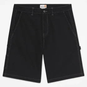 Shorts en toile de coton délavée Shorts en toile de coton délavée