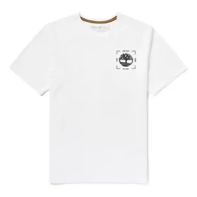 Sportif décontracté Col rond Homme Blanc