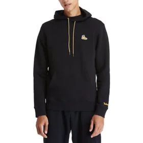 Sweat à capuche Timberland Logo Noir