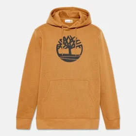 Sweats à capuche Timberland avec logo arbre – Blé/Noir