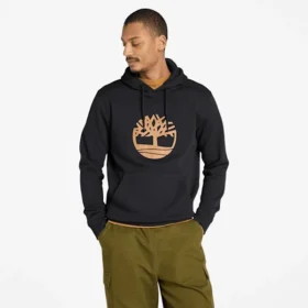 Sweats à capuche Timberland Tree Logo – Noir/Blé