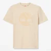 T-shirt graphique pour homme avec logo, teint en pièce T-shirt graphique pour homme avec logo, teint en pièce
