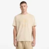 T-shirt graphique pour homme avec logo, teint en pièce T-shirt graphique pour homme avec logo, teint en pièce