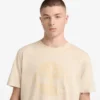 T-shirt graphique pour homme avec logo, teint en pièce T-shirt graphique pour homme avec logo, teint en pièce