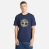 T-shirt graphique Tree Logo Lake House pour homme T-shirt graphique Tree Logo Lake House pour homme