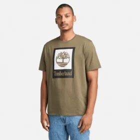 T-shirt à manches courtes avec logo superposé