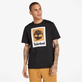 T-shirt à manches courtes avec logo superposé