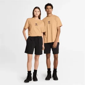 T-shirt à manches courtes avec logo superposé